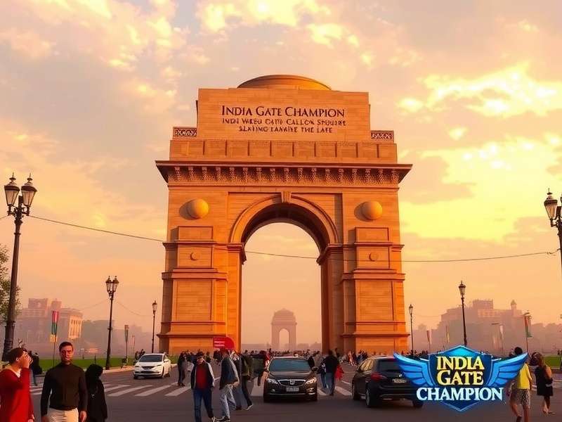 Monthly download growth chart India Gate Champion download statistics